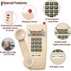 Traditional Wall Phone Metal Bell,Classic 2554 Wall Telephone (Hearing Aid