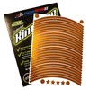 customTAYLOR33 Orange High Intensity Grade Reflective Copyrighted Safety Rim Tapes