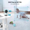 ieGeek 1080p Baby Monitor with Night Vision, 5" LCD Screen&Phone