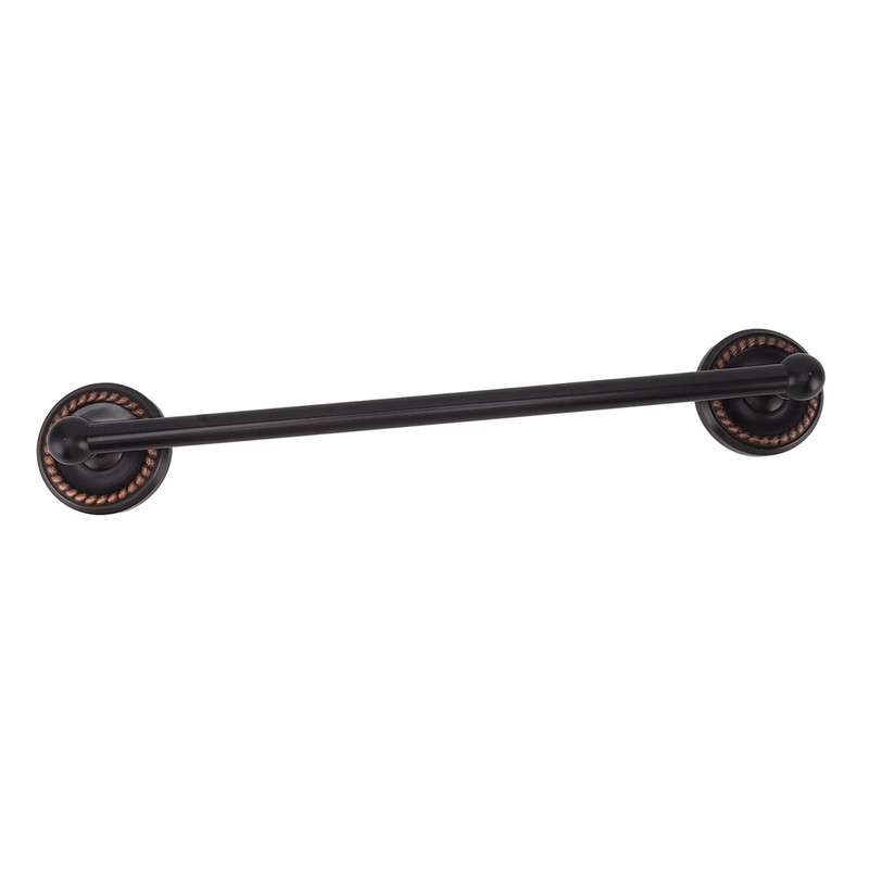 All Copper Bathroom Towel Bar European Style Wall Mounted Towel