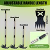 Weed Puller Tool with Long Handle, 60'' Weed Remover Weeding