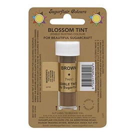 Sugarflair Blossom Tint Edible Dusting Powder – Brown