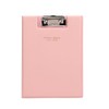 A5 Binder, Clipboard Folder, Clip File, Bi-Fold, PU Leather, Lightweight,