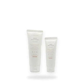 Esnature [Seller Hub 1] (Large Capacity) Esnature Aqua Rice Mildly Acidic Cleansing Foam 160ml (SH) (46127026) Basic / [셀러허브 1](대용량) 에스네이처 아쿠아 라이스 약산성 클렌징폼 160ml(SH) (46127026) 기본