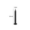 BNUOK 5/8 inch Hardware Nails, (1500pcs) 1 lbs Black Nails,