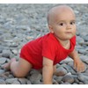 kavkas Short Sleeve Baby Bodysuit Newborn Cotton Vest Soft Undershirts