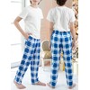 Cooraby Boys Plaid Pants Boys Girls Printed Plaid Pants with