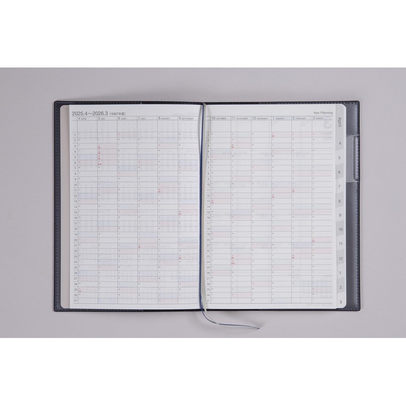 Takahashi No. 981 Notebook, Begins from April 2025, B6, Monthly,