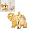 Elephant Shaped Incense Burner Aromatherapy Ornament for Living Room Entryway