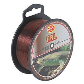 WFT, Fish Eel 250 m 0.40 mm 12kg Brown Monofilament Fishing Line For Eel Fishing Eel Line Cord for Aale Monofilament Cord