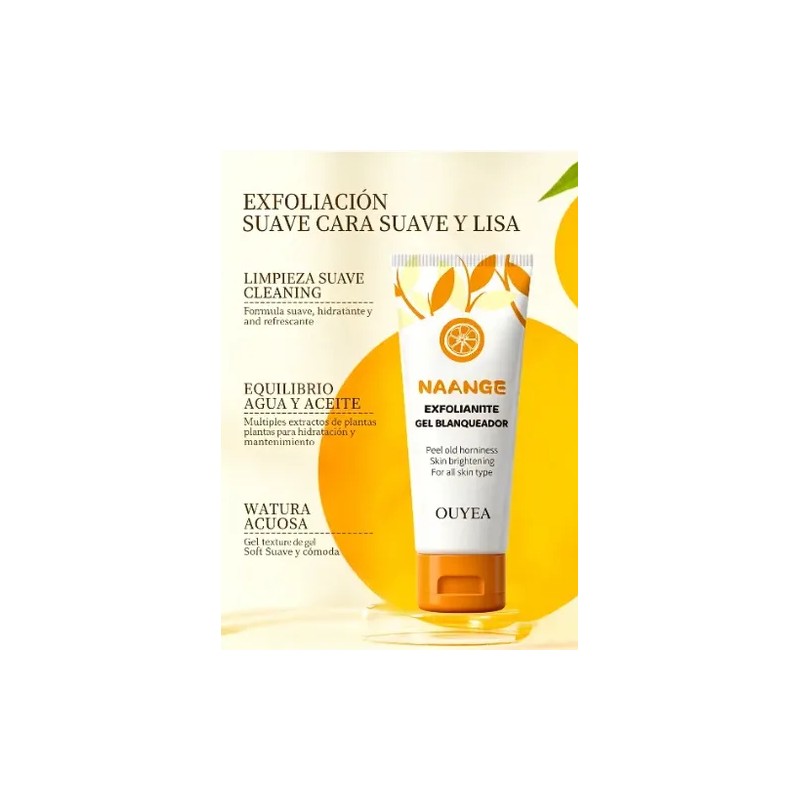 Ouyea Gel Exfoliante Purificante Naranja 50 G
