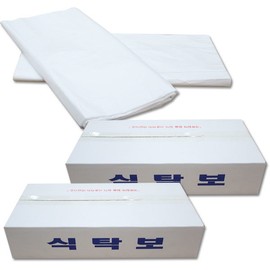Disposable tablecloth, top cover, top paper, 250 sheets of plastic sheet, 100 sheets of thick tablecloth / 일회용 식탁보 상커버 상종이 비닐시트 250매, 두꺼운 식탁보 100매