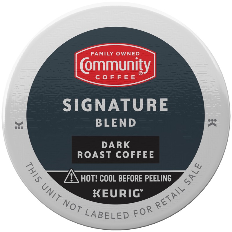 Community Coffee Signature Blend Dark Roast Single Serve Keurig K-Cup