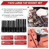 71670 Tap Socket Set, 5Pcs Fits 5/8", 11/16", 3/4", 7/8",