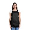 DALIX Apron Commercial Restaurant Home Bib Spun Poly Cotton Kitchen