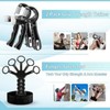 5 Pack Grip Strength Trainer with Finger Exerciser, Hand Grip