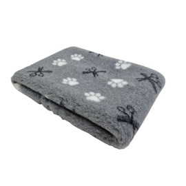 WOOF AND PUP | Non Slip Vet Bedding | Dog Grooming Pattern | Dog Groomers | Machine Washable | UK Manufactured | Non-slip | Bed | Whelping | Vetbed (Medium 100cm x 75cm (40" x 30"))