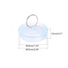 sourcing map Rubber Sink Plug, Clear Drain Stopper Fit 2"