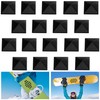 18 Pcs Snowboard Stomp Pads- Pyramid Studs Snowboard Grip Stomp