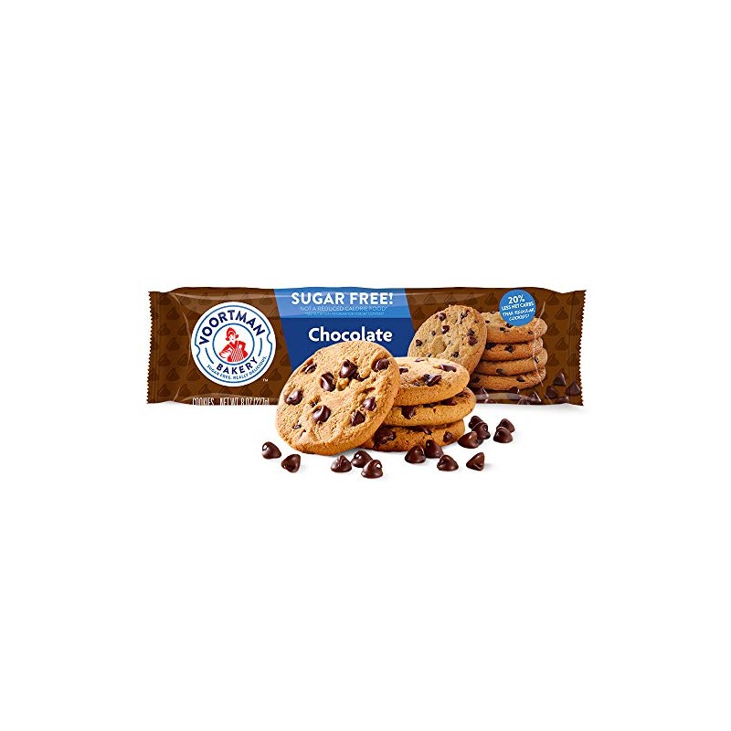 Voortman Sugar Free Chocolate Chip Cookies (2 Packages)
