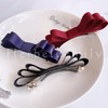 Herbeluemily Ribbon Satin Barrette 2-Piece Set Simple Adult Formal Fashionable