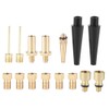 ANKROYU Bicycle Valve Adapter Premium Copper Multi Functional Valve Adapter