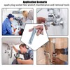 Dpwrrot Plumbers Spanner Wrench Set for Shower Valves and Spark