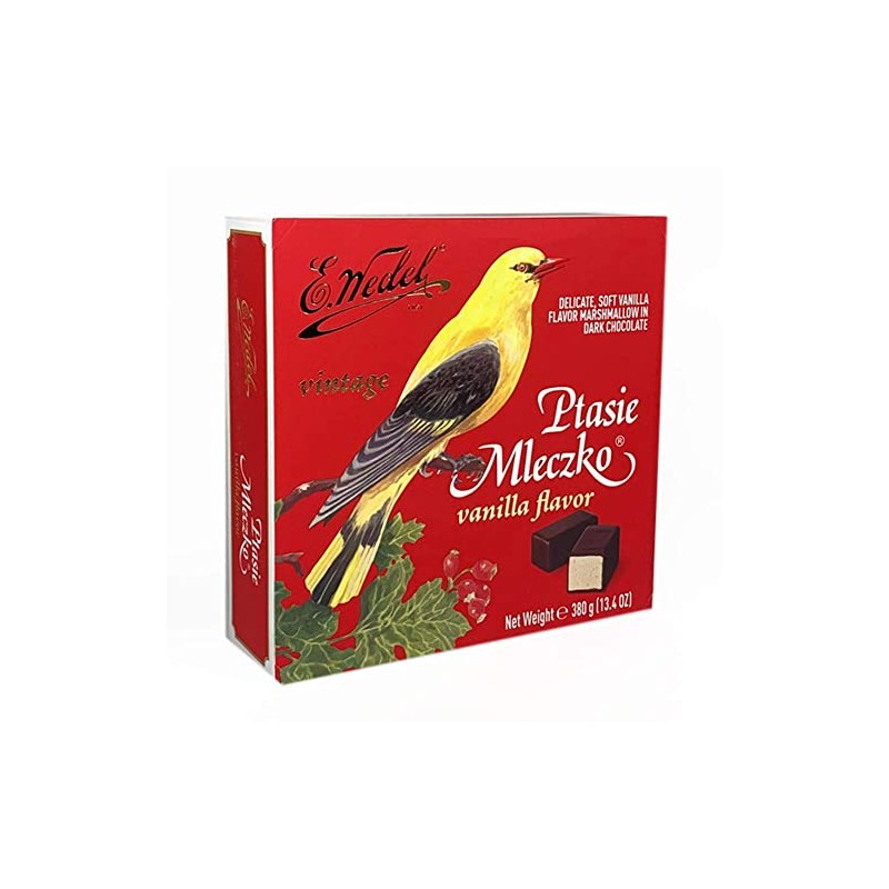 Vanilla Marshmallow and Chocolate Candy, Polish Bird's Milk 380 g