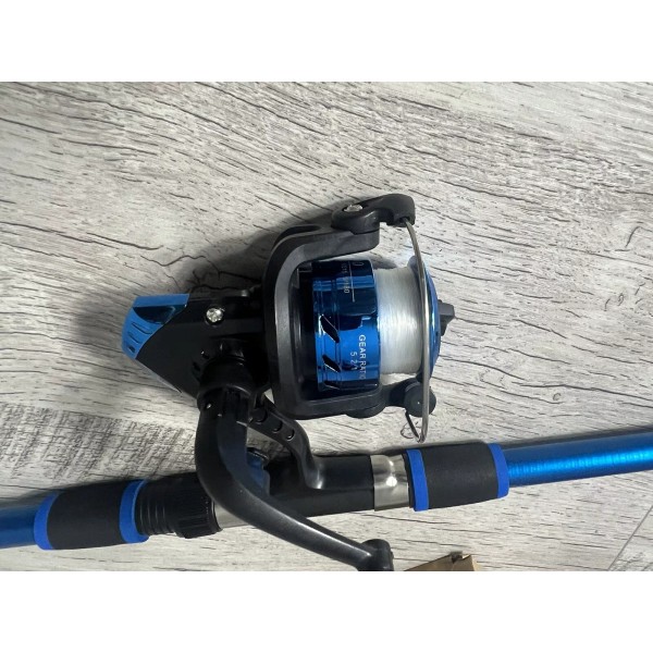 Unbranded Full Kits with Telescopic Fishing Rod and Spinning Reel