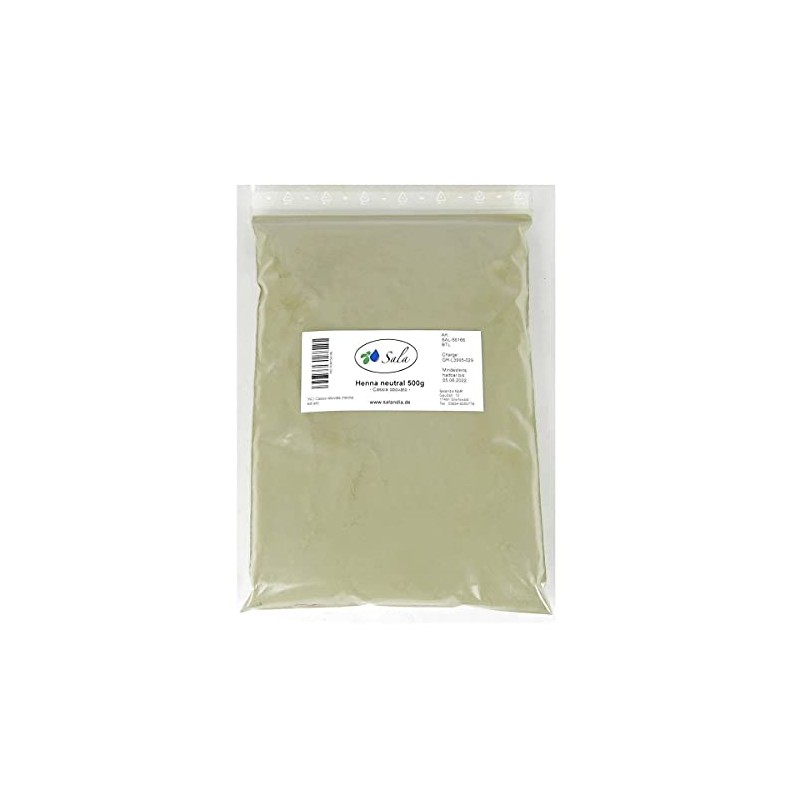 Sala Henna Powder Neutral Cassia Obovata 500 g Bag