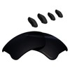 BlazerBuck Replacement Nose Piece Pads & Lenses for Oakley Flak