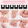 1000 Pcs Individual Toe Separators Bulk, Soft EVA Foam Toes
