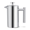 350ML Double Wall Stainless Steel Coffee Maker French Press Tea