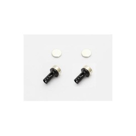 RC-ART 5mm Aluminum Body Mount Cap (Magnet) Black ART2143 RC-ART