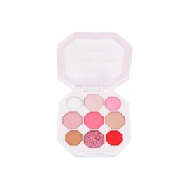 Profusion Cosmetics Merry Moments 9 Shade Eyeshadows Palette for Eye Catching Look, Elevate Your Look with Limited Edition Eyeshadow for Sparkle and Shine (Candy Cane)