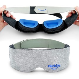 Blinkjoy Mascarilla hidratante para dormir de primera generación ayuda a aliviar la sequedad ocular, protege del polvo y las corrientes de aire,...   