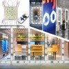EAGWELL Storefront Lights 40 FT 80 Pieces Store Window LED