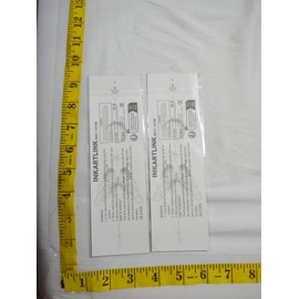 INKARTLINK 2X Moon Butterfly semi-permanent temporary waterproof WomenArm tattoo