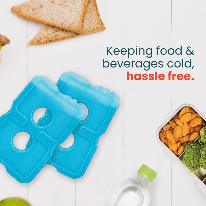 Cool Pack Slim LongLasting Ice Packs Great for Coolers or