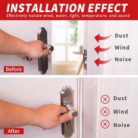 Fingwerk 20 Feet Rubber Door Weather Stripping Door Seal Large Gap and Easy Installation, Self-Adhesive Universal Car Door Weather Stripping Door Seal Strip for Door Frame(White)