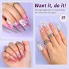 SAVILAND Acrylic Nail Kit Starter Set: Clear Acrylic Powder and