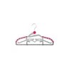 웰렉스 목 안늘어나는 논슬립 옷걸이 바지걸이 30P Wellcix Non-Slip Hangers