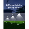 Mrzxy Solar Wall Lights Outdoor Bright Sconce Waterproof LED for