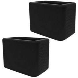 [Audiophan] Seat Belt Buckle Holder Car Seat Belt Holder Easy Access to Rear Seat Buckles (Black) 70mm*48mm*45mm 2pcs