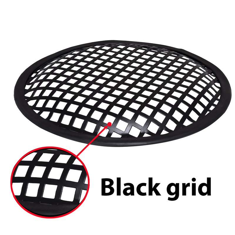 AERZETIX - C66076 Set of 2 Protective Nets for Speakers/Subwoofer