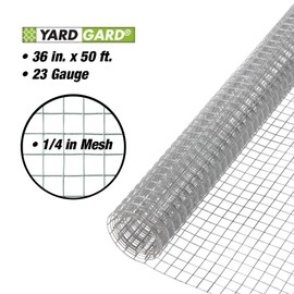 YARDGARD 308238B Fence, Height-36 Inches x Length-50 Ft, Silver