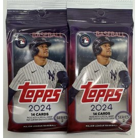 2024 Topps Series 2 Baseball Retail Packs 28 Cards Total Collectible Set