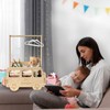 fun-plus Baby Shower Crate Closet, Bus Shape Baby Shower Basket