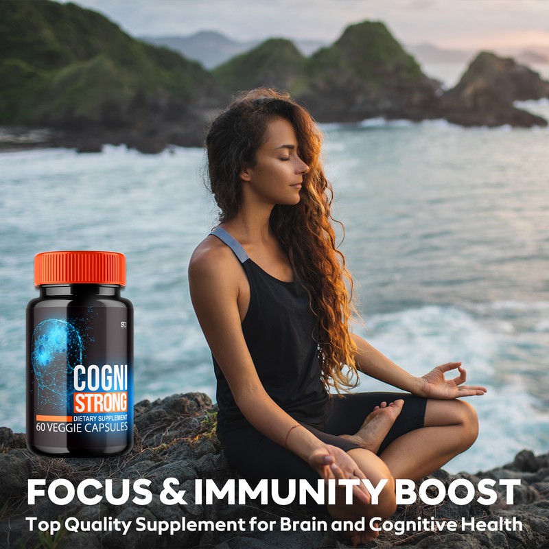 Cognistrong (5 Pack) Cogni Strong Pills, CogniStrong Brain Health Nootropic