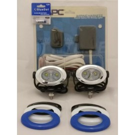 Yamaha FJR1300 LED 6000K Flood Lights Auxiliary Lamps Kit (all years)